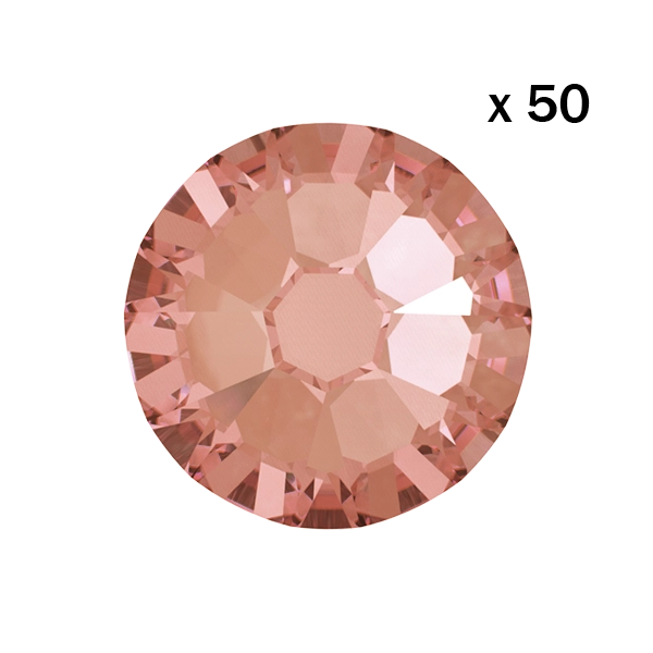 strass dentaire rose, blush rose