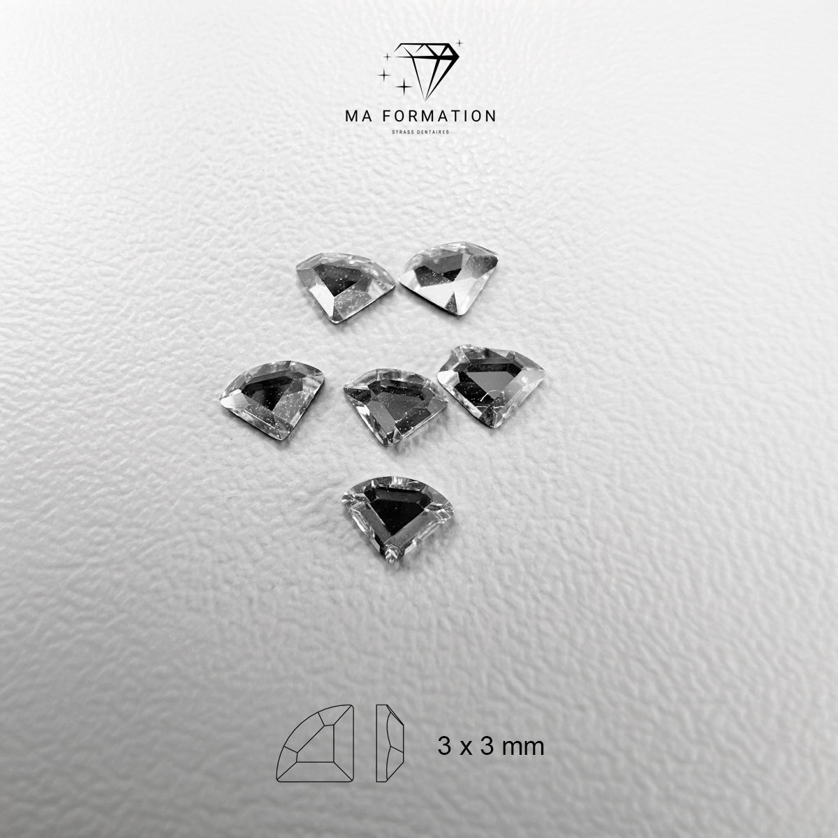 diamant strass dentaire cristal