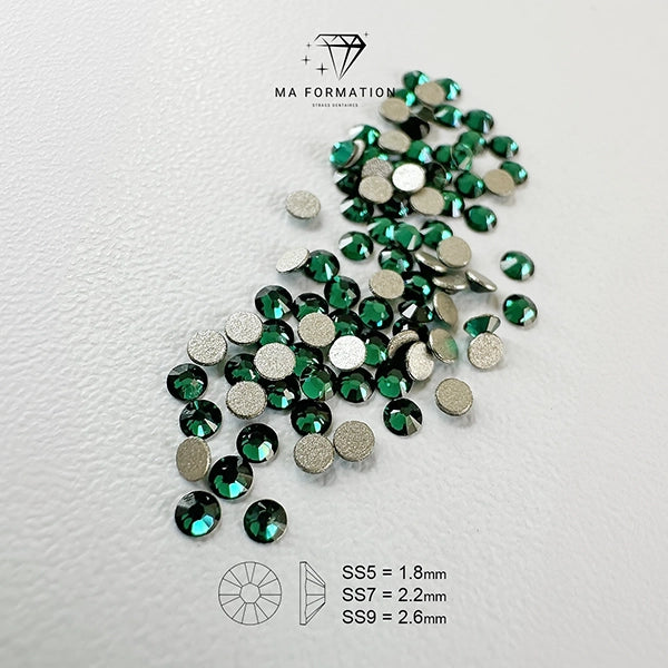 strass dentaire swarovski emeraude