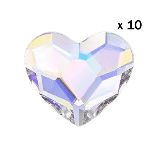 strass dentaire coeur aurore boréale