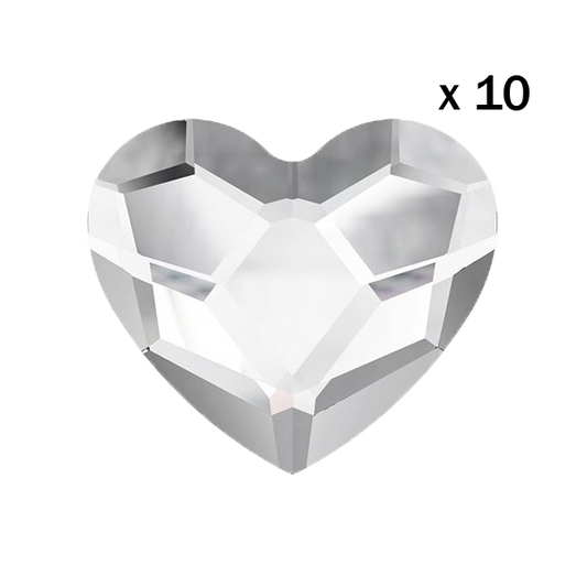 strass dentaire coeur cristal