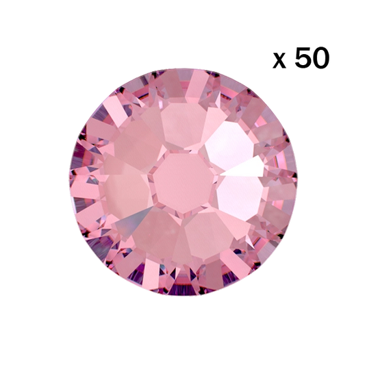 strass dentaire rose, light rose