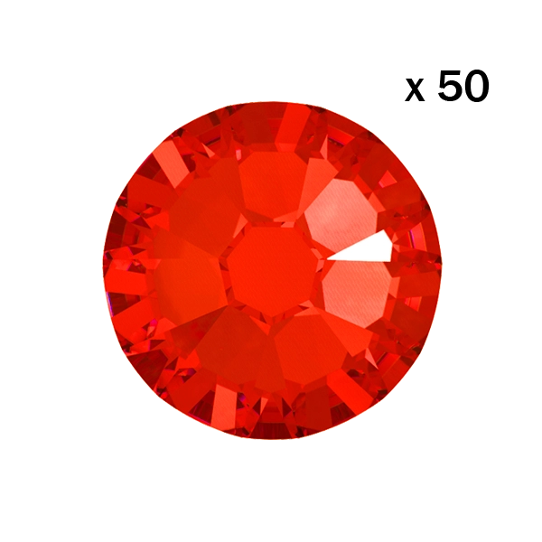 strass dentaire rouge, light siam