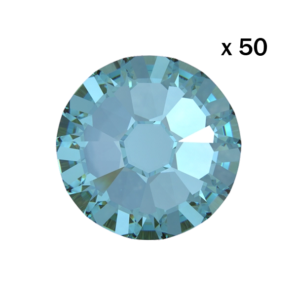 strass dentaire bleu, aquamarine