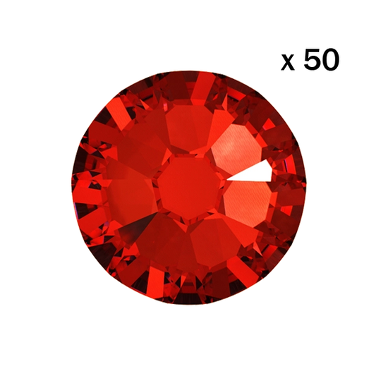 strass dentaire rouge, scarlet