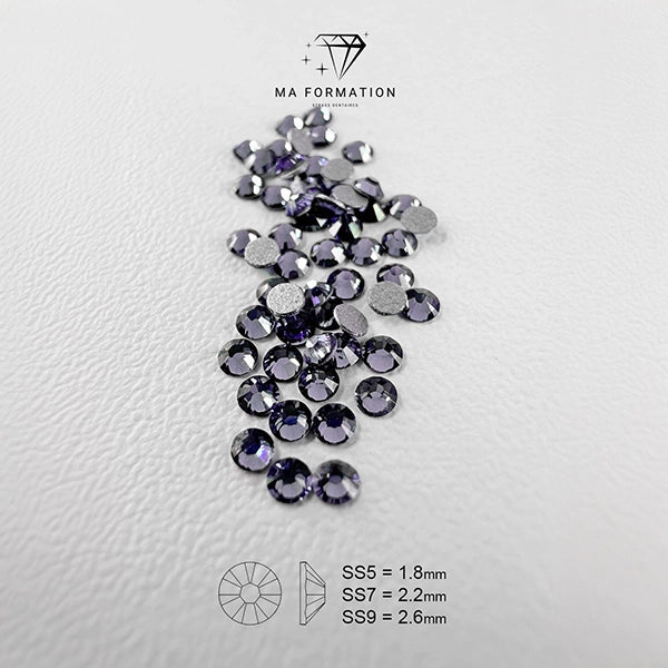 Strass dentaire swarovski tanzanite