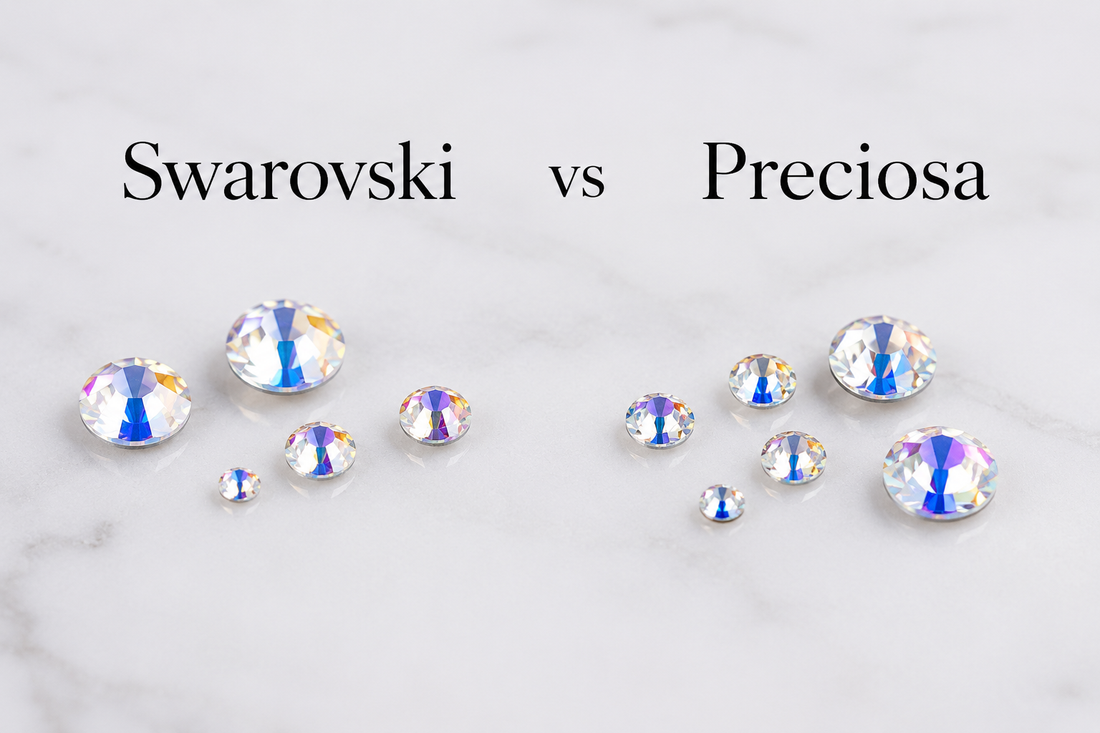 Strass dentaire prix 2026 : guide d’achat complet (Swarovski vs Preciosa)
