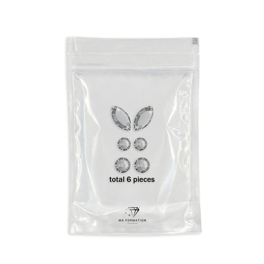 Pack formes strass dentaire Papillon cristal Swarovski petit pack