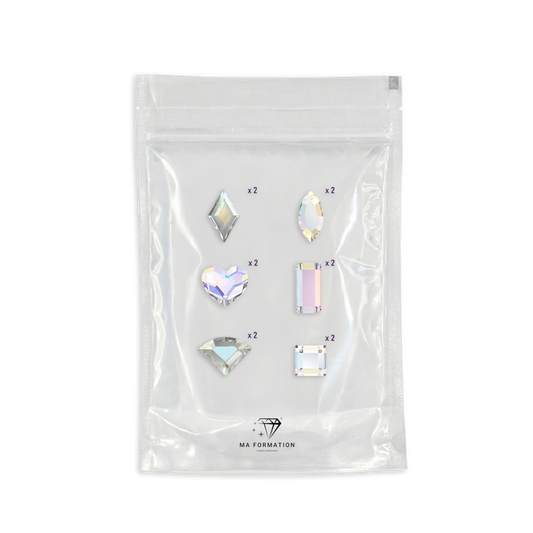 Pack formes strass dentaire Papillon cristal Swarovski petit pack