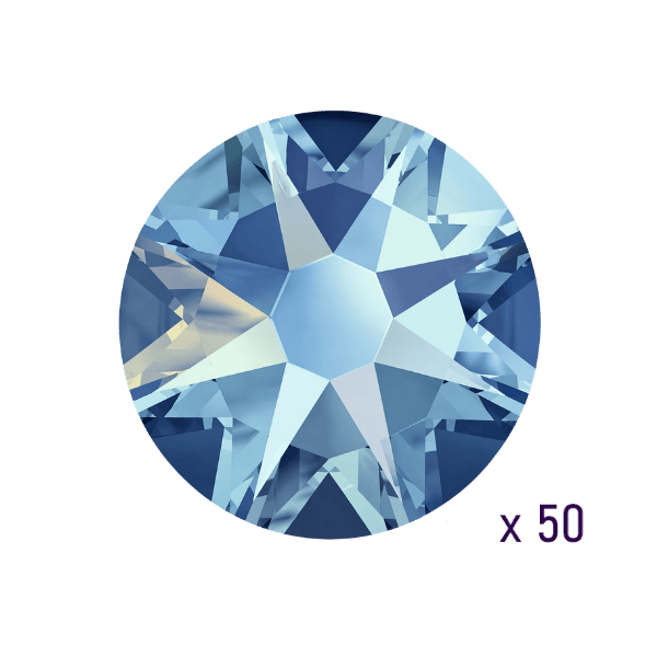 Strass dentaire Light Sapphire Shimmer Swarovski
