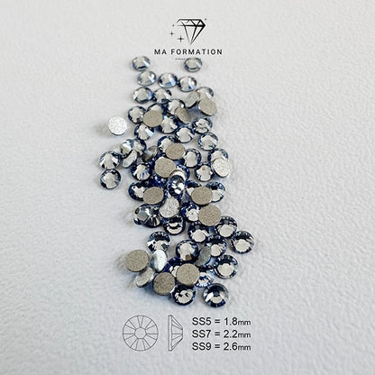 Strass dentaire swarovski light sapphir