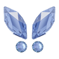 kit strass dentaire papillon bleu sapphire