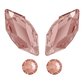kit strass dentaire papillon rose