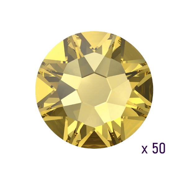 Strass dentaire ReCreated™ Dark Jonquil Swarovski