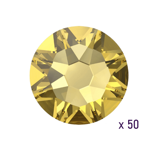 Strass dentaire ReCreated™ Dark Jonquil Swarovski