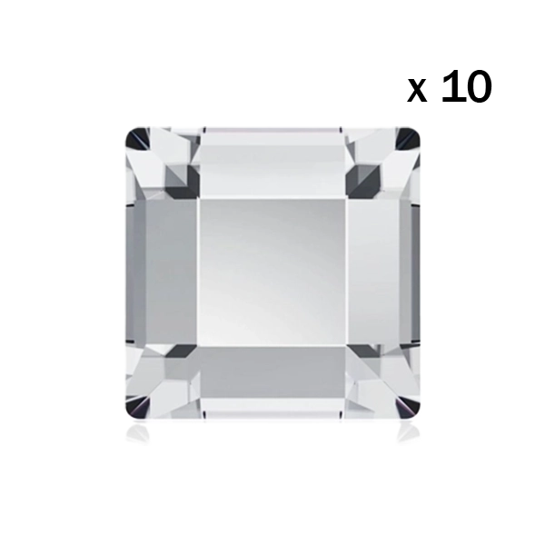 strass dentaire carré, crystal square tooth gems