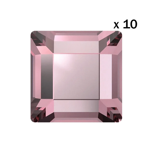 Strass Dentaire Square Light Rose Swarovski