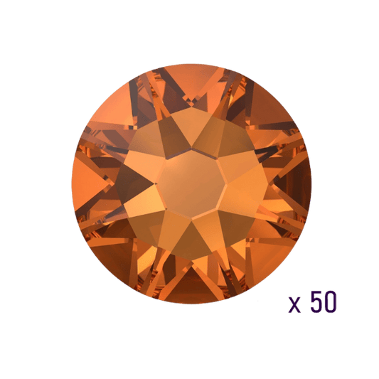 Strass dentaire Dark Orange Swarovski