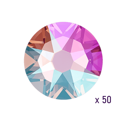 Strass dentaire Light Rose Shimmer Swarovski