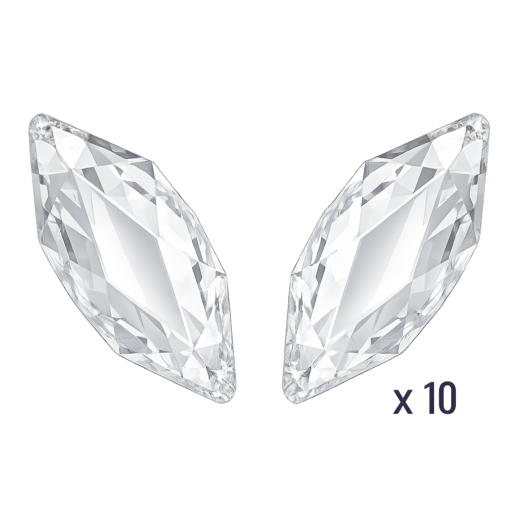 marquise papillon cristal bijoux strass dentaires